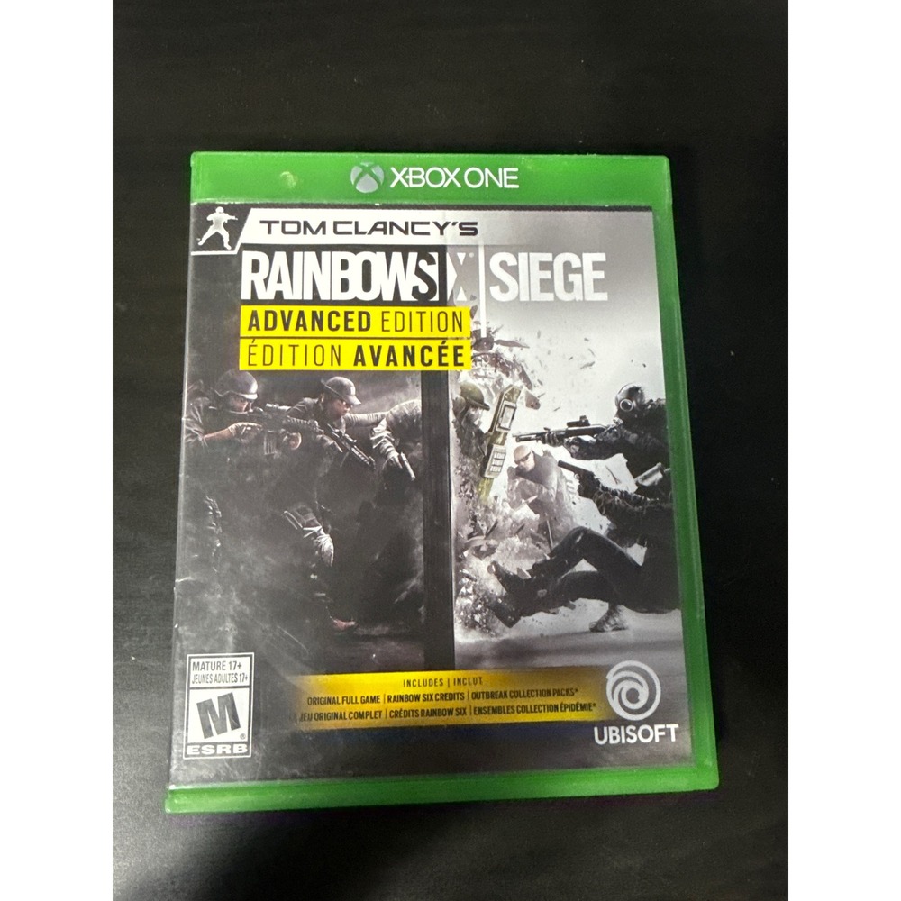 Tom Clancy's Rainbow Six Siege Advanced Edition Xbox One Ubisoft Video Game